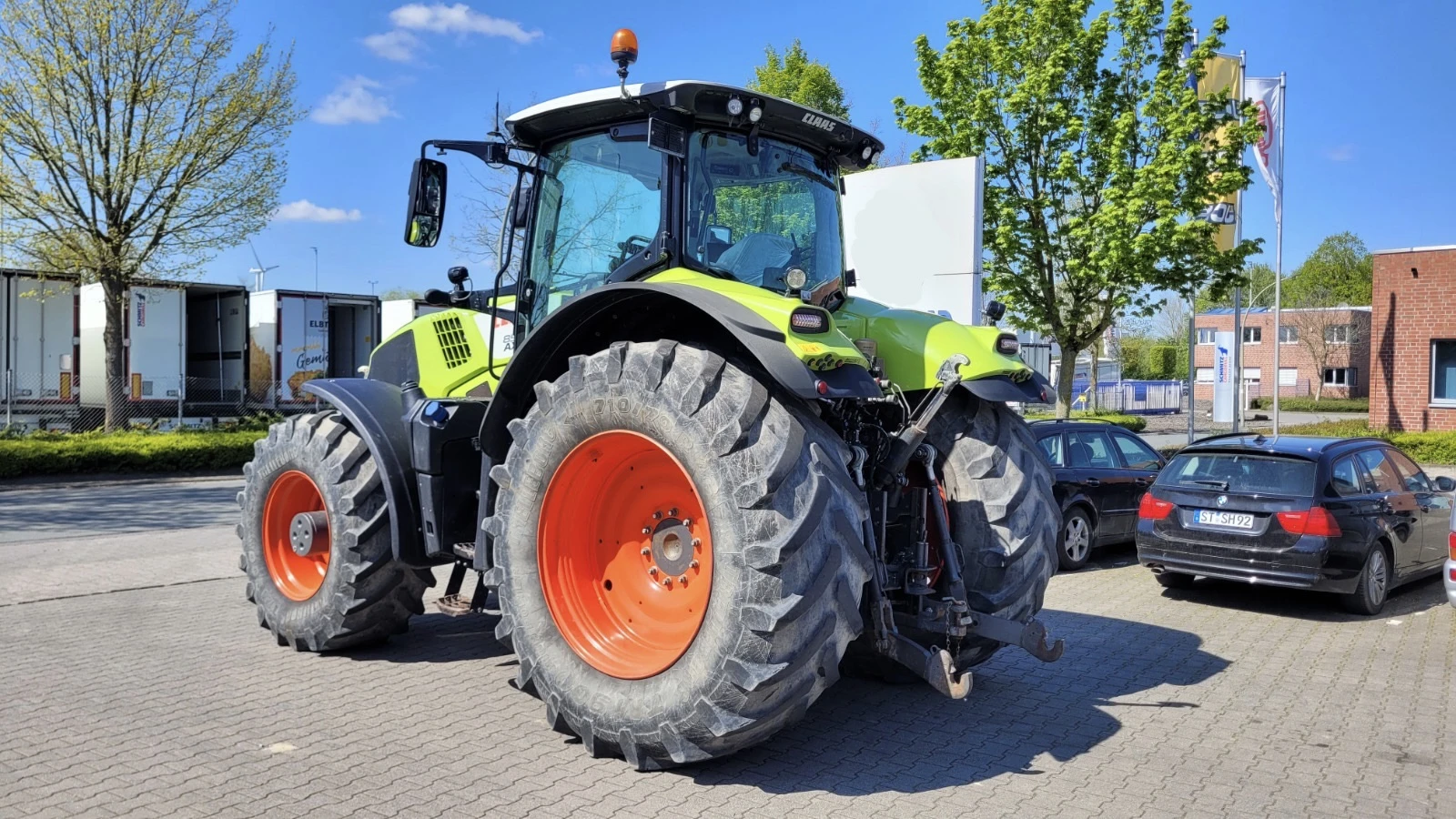 Трактор Claas AXION 850 CEBIS НАВИГАЦИЯ ЛИЗИНГ, снимка 3 - Селскостопанска техника - 55459740
