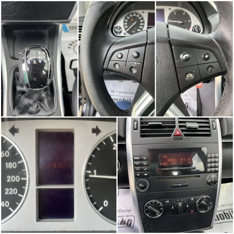 Mercedes-Benz B 200 2.0CDI 140кс 6 СКОРОСТИ FACE КЛИМАТРОНИК ИТАЛИЯ, снимка 13 - Автомобили и джипове - 40791965