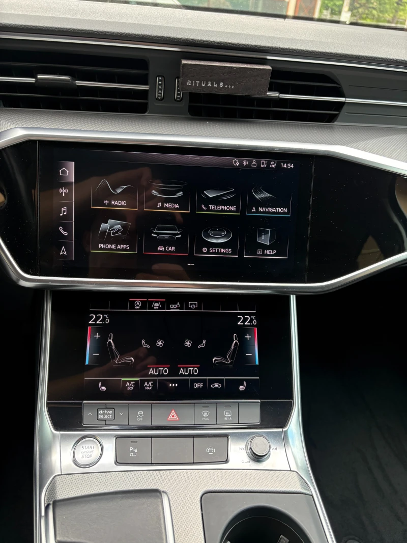 Audi A6 5.0 TDI  Matrix/KEY-LES/360/ACC+ /Mild Hibrid /Teg, снимка 13 - Автомобили и джипове - 51994311