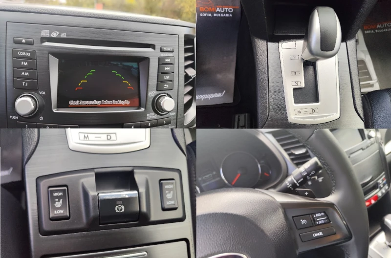 Subaru Legacy 2.0D 4x4 АВТОМАТИК* ПОДГРЕВ* EURO5B, снимка 9 - Автомобили и джипове - 52194366