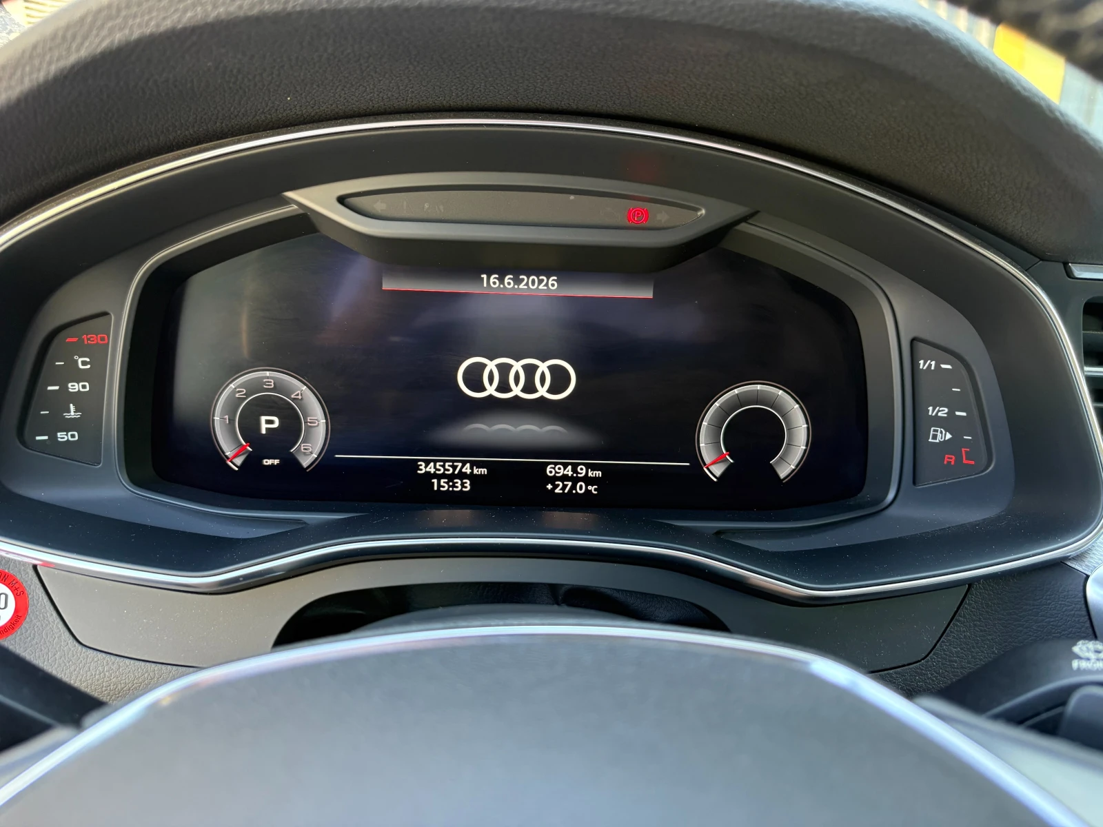 Audi A6 5.0 TDI  Matrix/KEY-LES/360/ACC+ /Mild Hibrid /Teg, снимка 15 - Автомобили и джипове - 54844932