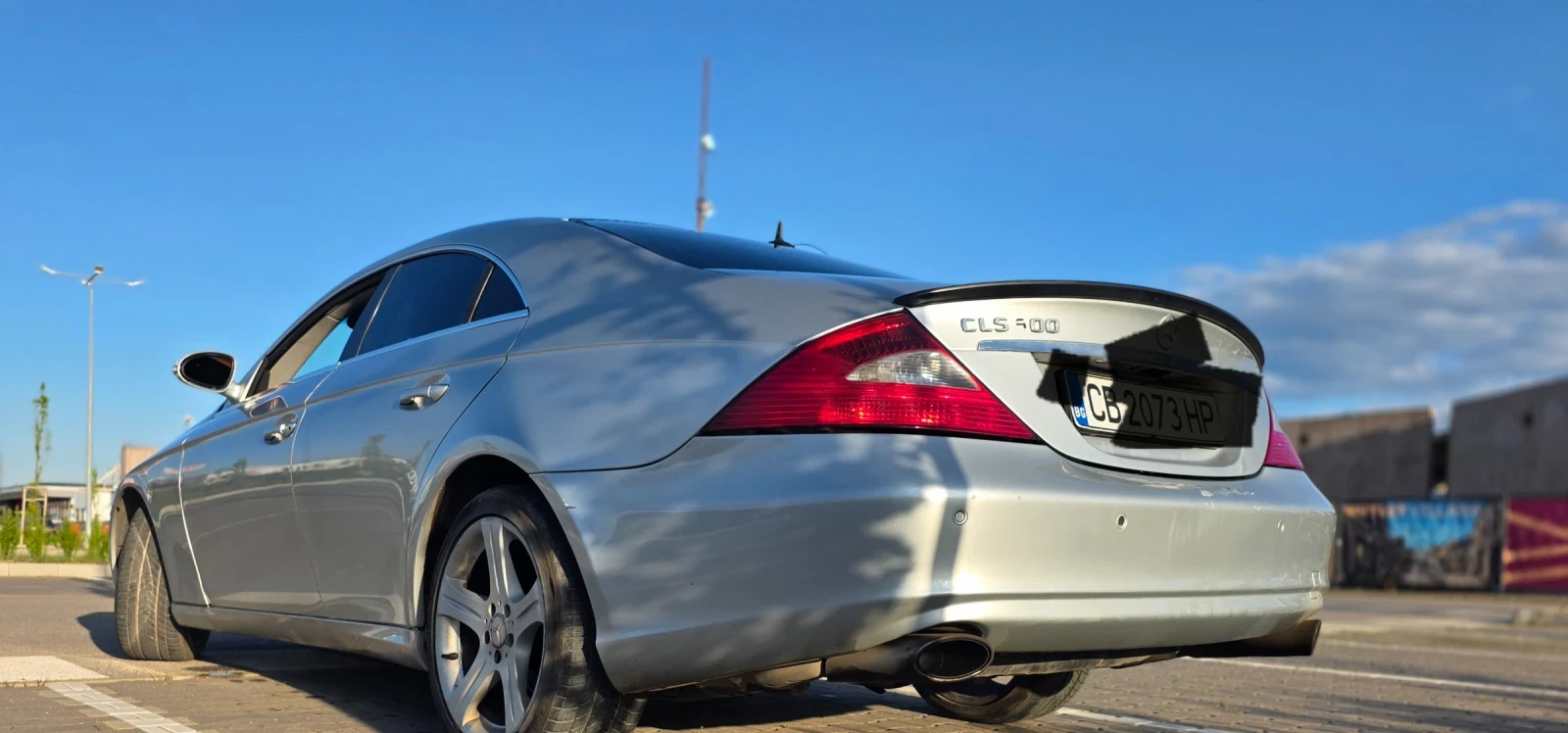 Mercedes-Benz CLS 500 С газова уредба , снимка 11 - Автомобили и джипове - 54543553