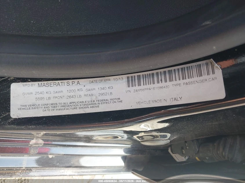 Maserati Quattroporte 3.8l Gts, снимка 9 - Автомобили и джипове - 54957426