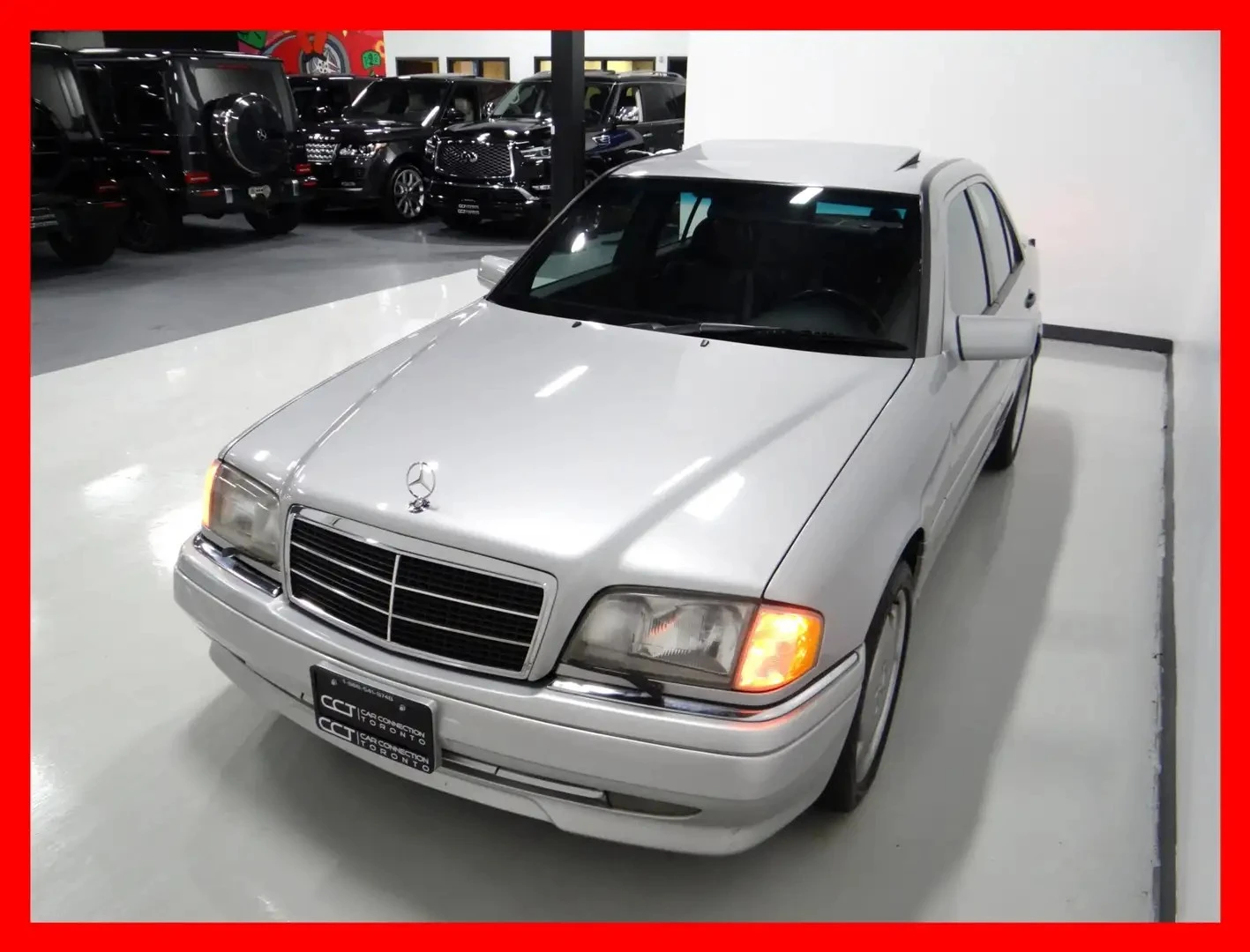 Mercedes-Benz C 36 AMG LEATHER/SUNROOF/MONOBLOCKS, снимка 3 - Автомобили и джипове - 56129936