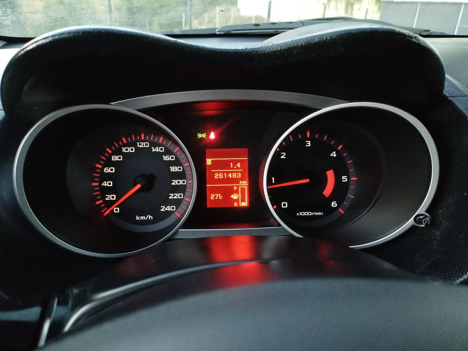 Peugeot 4007 2.2 HDI 156hp 6ск 7места Климатроник ПОДГРЕВ Кожа, снимка 14 - Автомобили и джипове - 55536071