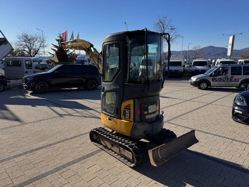 Багер Komatsu PC18MR - 2 + 2бр. хидр. чукове, снимка 5 - Индустриална техника - 48365250