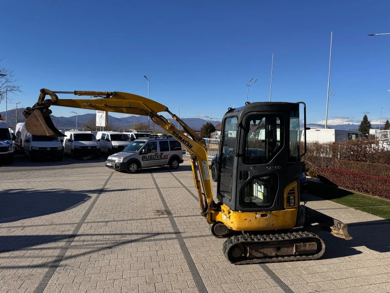 Багер Komatsu PC18MR - 2 + 2бр. хидр. чукове, снимка 2 - Индустриална техника - 48365250