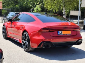 Audi Rs7 SPORTBACK* CERAMIC* АВТОМАТИК* 360/3D CAMERA* , снимка 6