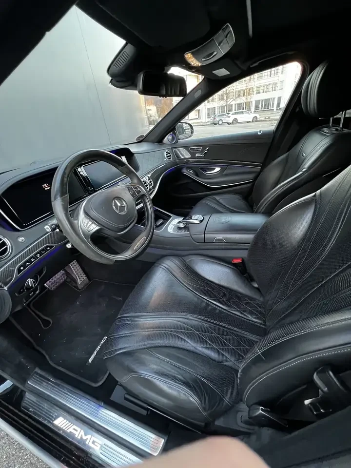 Mercedes-Benz S 63 AMG | 90, 000 км | Безупречно състояние | FULL + Керам - изображение 8