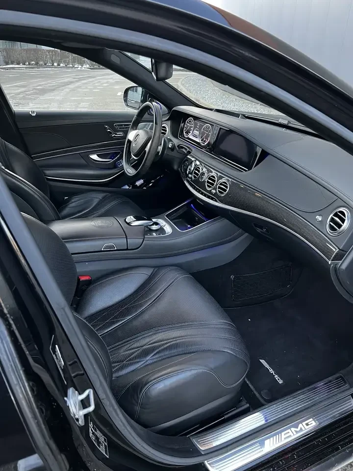 Mercedes-Benz S 63 AMG | 90, 000 км | Безупречно състояние | FULL + Керам - изображение 9