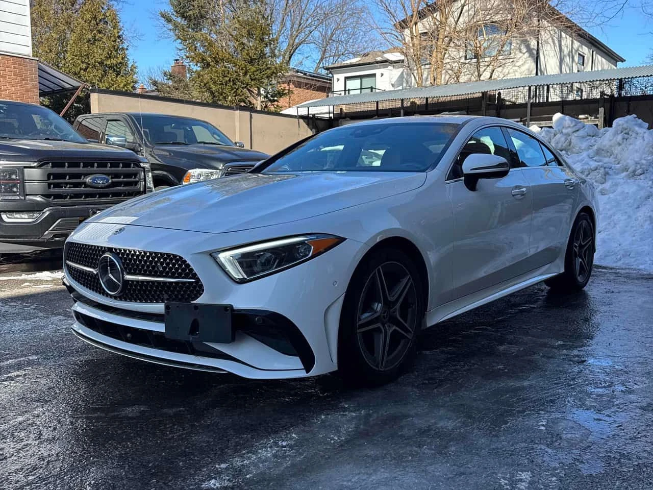 Mercedes-Benz CLS 450 * CARFAX * BURMESTER * ОБДУХВАНЕ * 360 * ПАНОРАМА