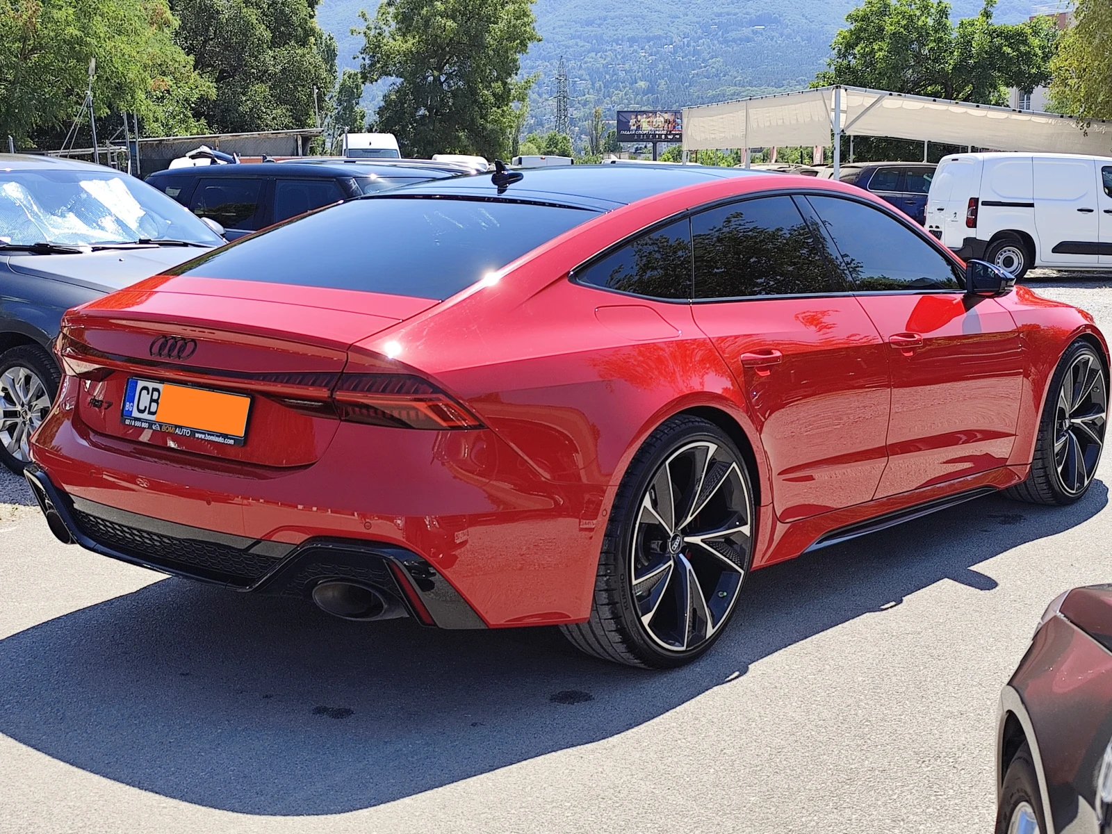 Audi Rs7 SPORTBACK* CERAMIC* АВТОМАТИК* 360/3D CAMERA* , снимка 4 - Автомобили и джипове - 55691797