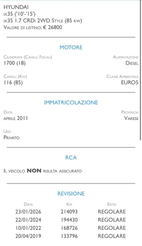 Hyundai IX35 1.7CRDI * HEATED SEATS * 214 000 ��. | Mobile.bg � ����� ������ 17