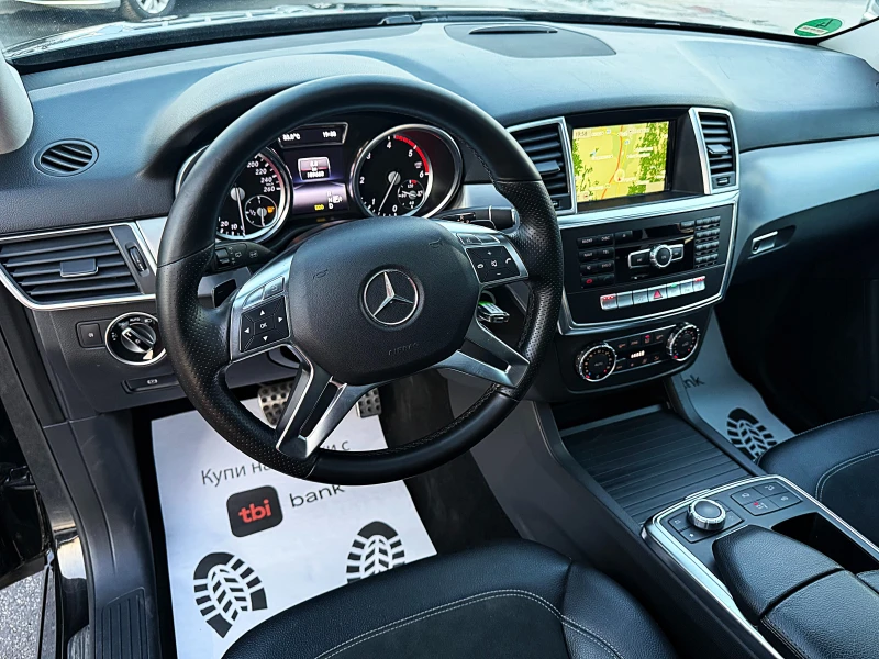 Mercedes-Benz ML 350 AMG OPTIK-LED-BIXENON-ПОДГРЯВАНЕ-, снимка 11 - Автомобили и джипове - 50927670