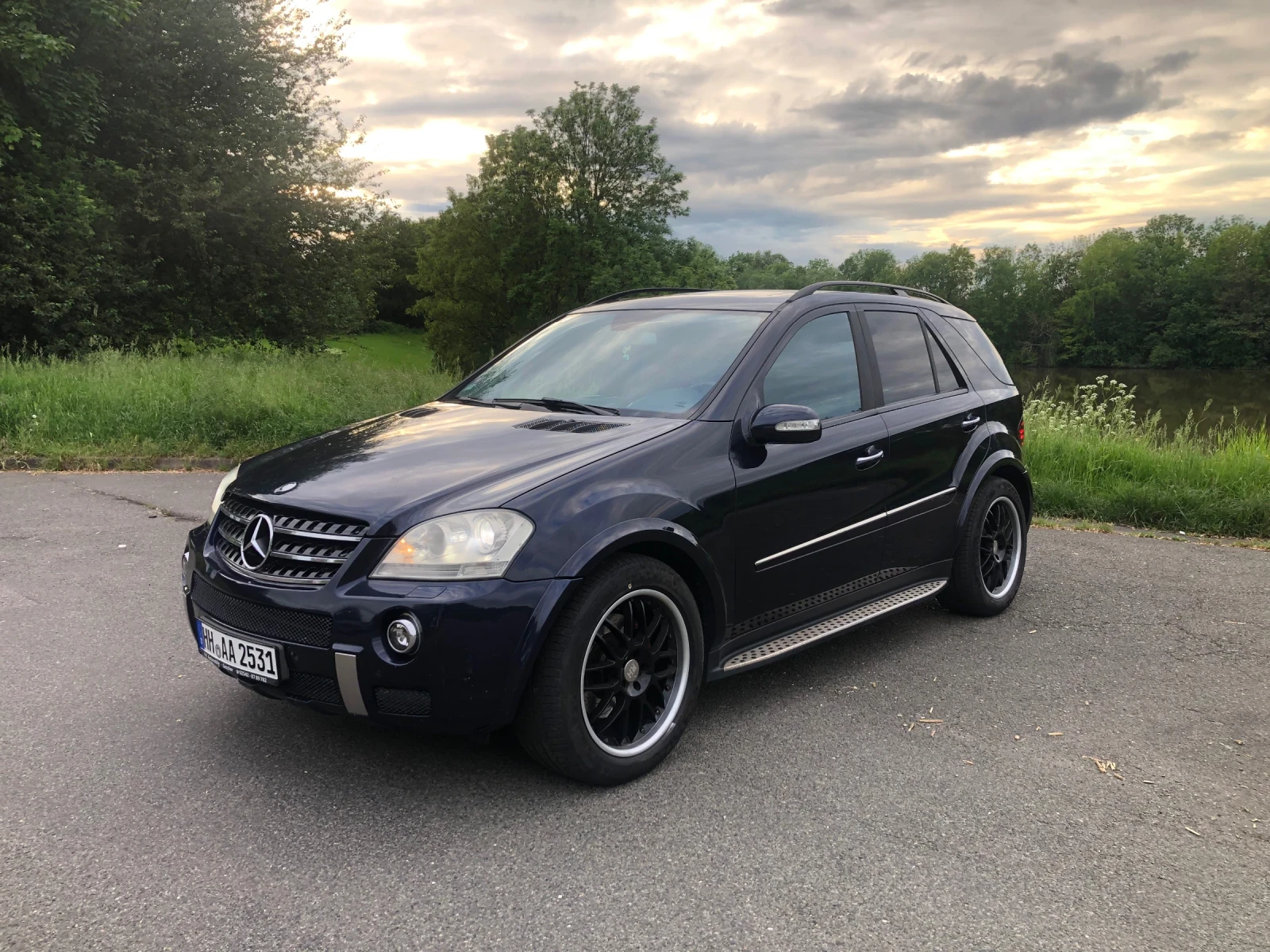 Mercedes-Benz ML 500 на ГАЗ 