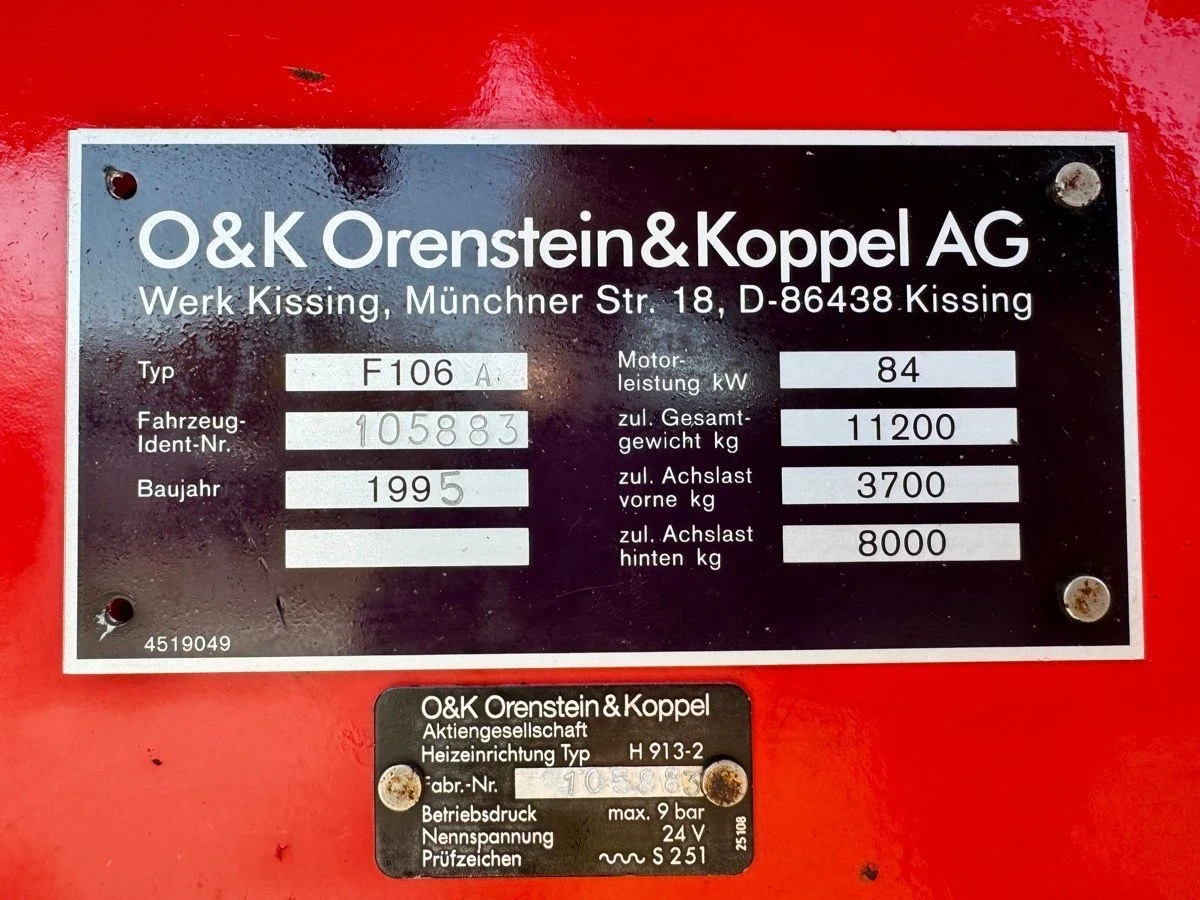 Грейдери Друга O&K 106 - изображение 7