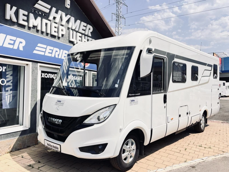 Кемпер HYMER / ERIBA BМC I  680, 5 местен 3500 kg. SLS-шаси КЛИМА SAT , снимка 3 - Каравани и кемпери - 51141024