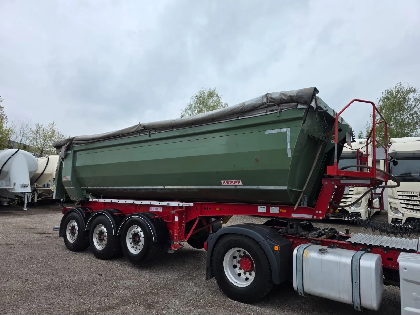 Полуремарке Schwarzmuller KEMPF, 26m3, 6080kg, ALCOA, боге, снимка 5 - Ремаркета - 55136301