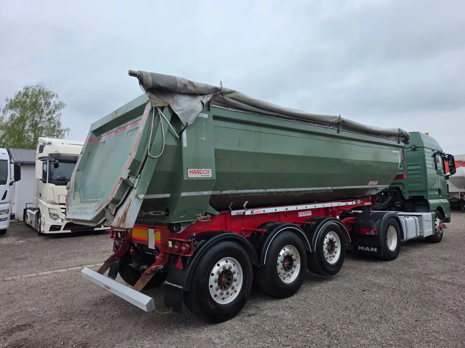 Полуремарке Schwarzmuller KEMPF, 26m3, 6080kg, ALCOA, боге, снимка 2 - Ремаркета - 55136301