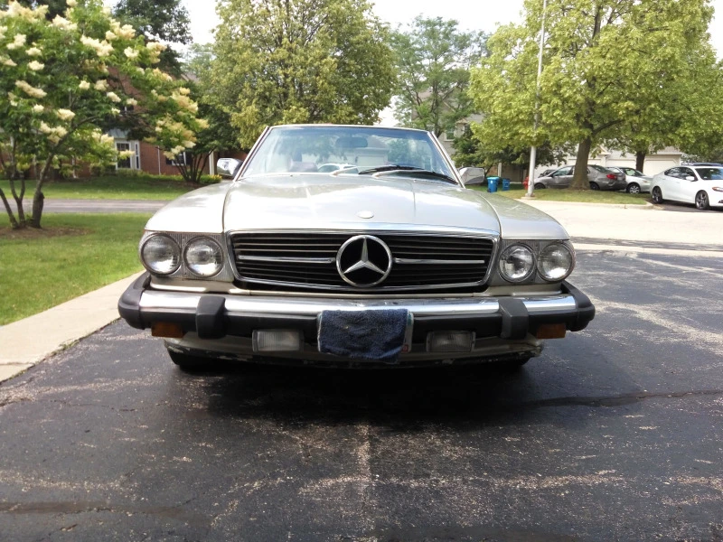 Mercedes-Benz SL 500 560 sl, снимка 11 - Автомобили и джипове - 45269342