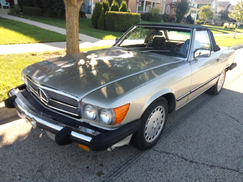 Mercedes-Benz SL 500 560 sl, снимка 4 - Автомобили и джипове - 45269342