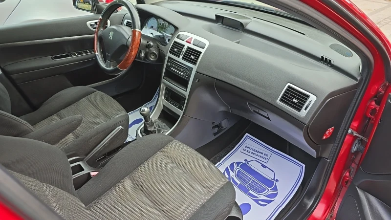 Peugeot 307 1.6HDI 109k.c., снимка 10 - Автомобили и джипове - 47472609