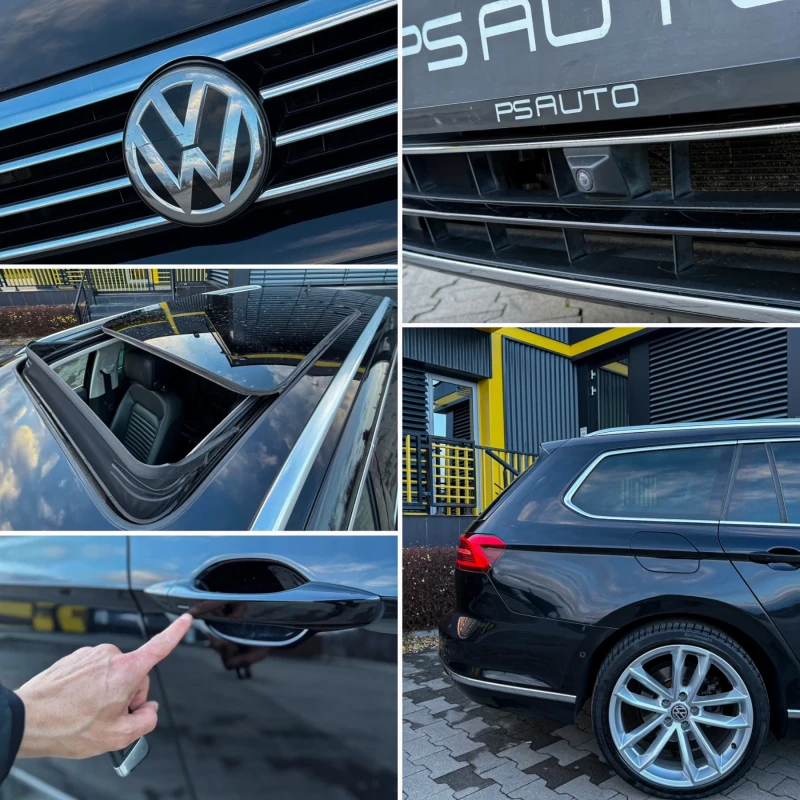 VW Passat 8 / Дистроник / Дигитал / 4 КАМЕРИ / KeyLessGo , снимка 13 - Автомобили и джипове - 48357197