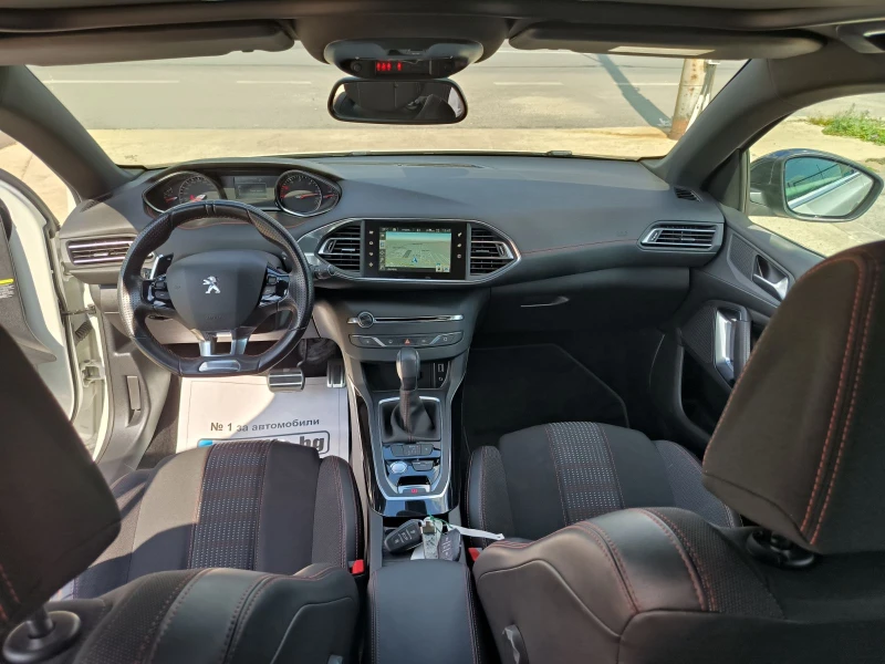 Peugeot 308 1.6d-GT-Line-Automat-Euro-6B-Keyless-Kamera, снимка 14 - Автомобили и джипове - 50989377