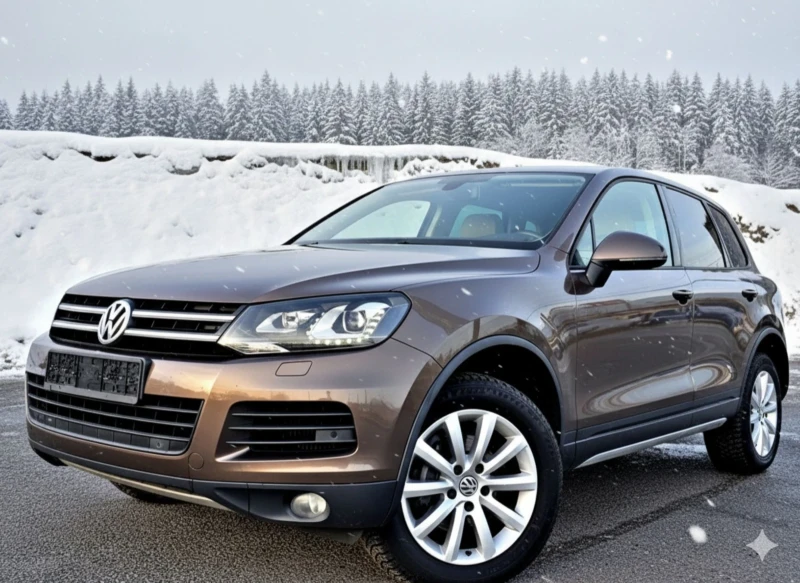 VW Touareg 3.0tdi Panorama/Bi Xenon/Pechka/Koja , снимка 2 - Автомобили и джипове - 53204034