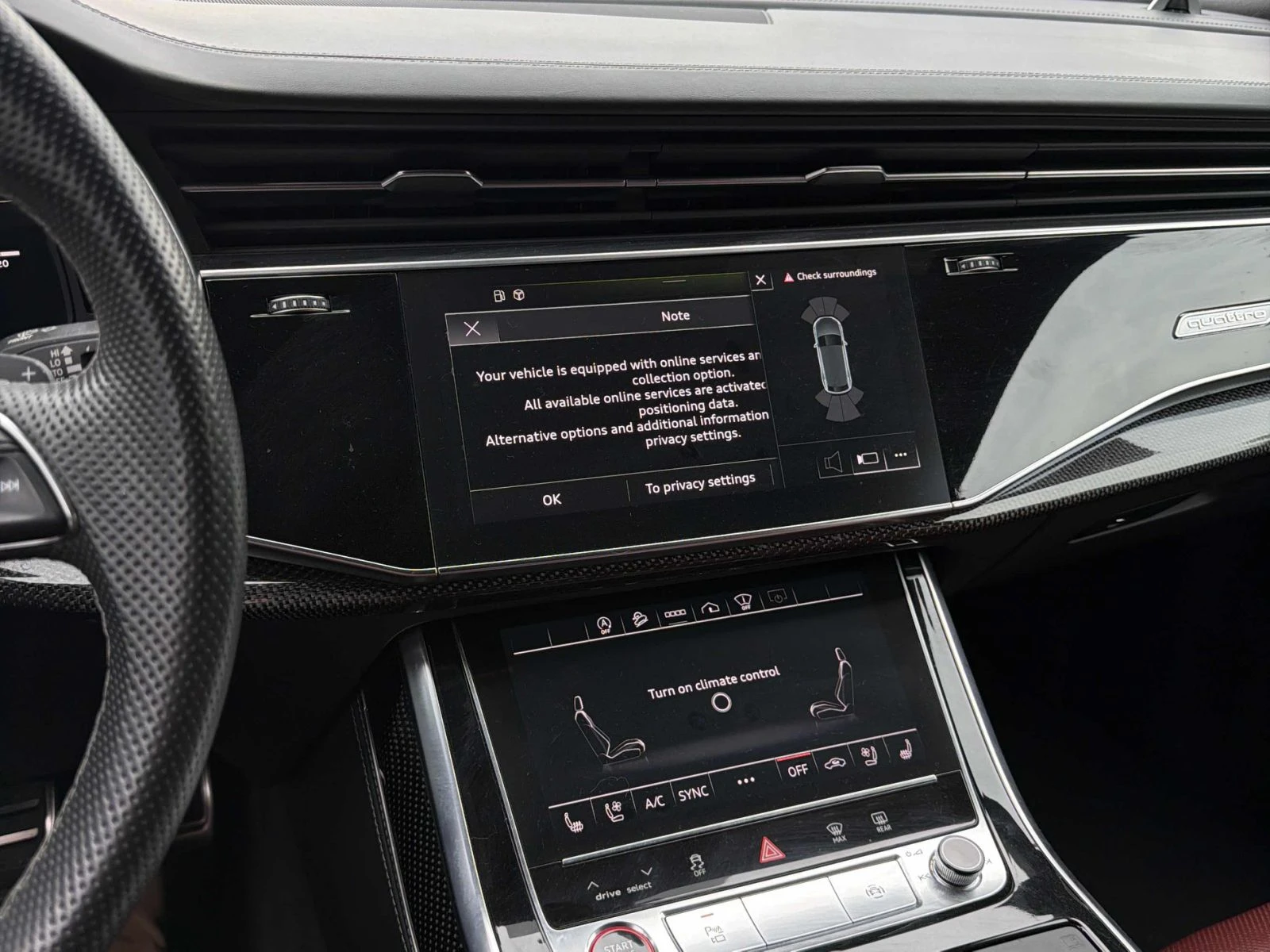 Audi SQ8 Distronic* B&O* 360* HUD* Massage* Обдух, снимка 8 - Автомобили и джипове - 55271649