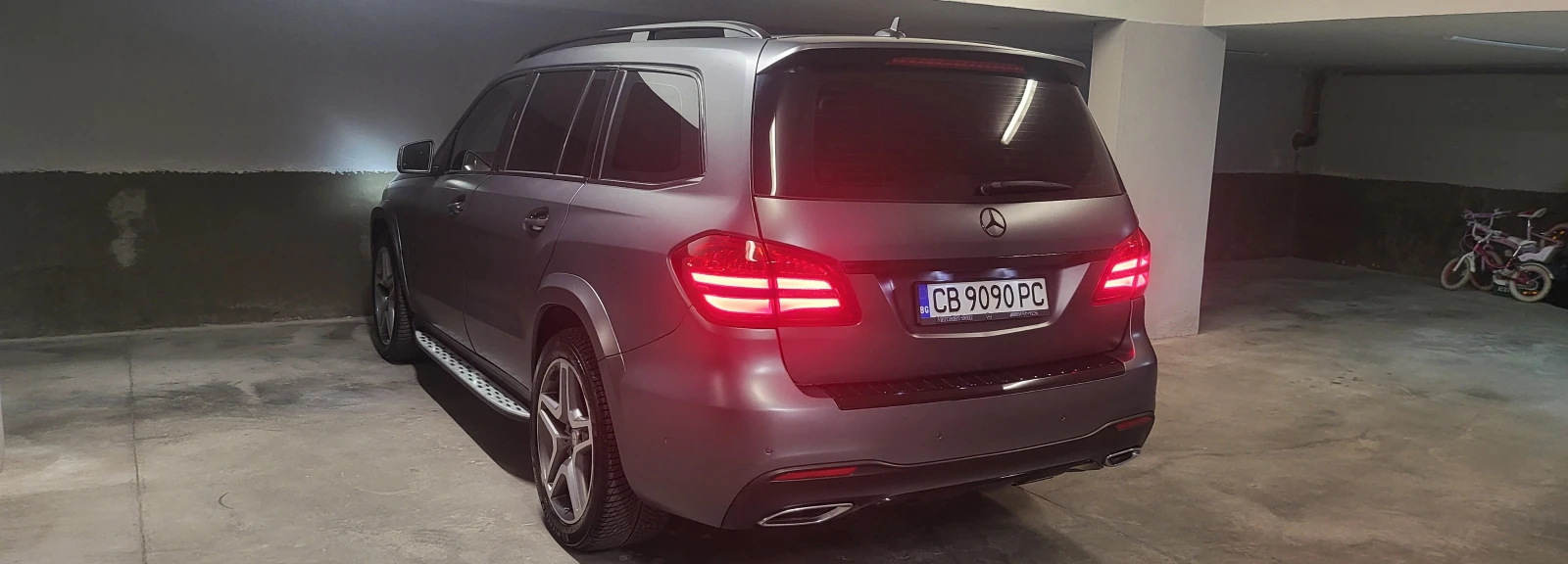 Mercedes-Benz GLS 350 AMG+ FULL SUSPENSION+ ANDROID CARPLAY+ VINYL WRAP , снимка 3 - Автомобили и джипове - 55503014