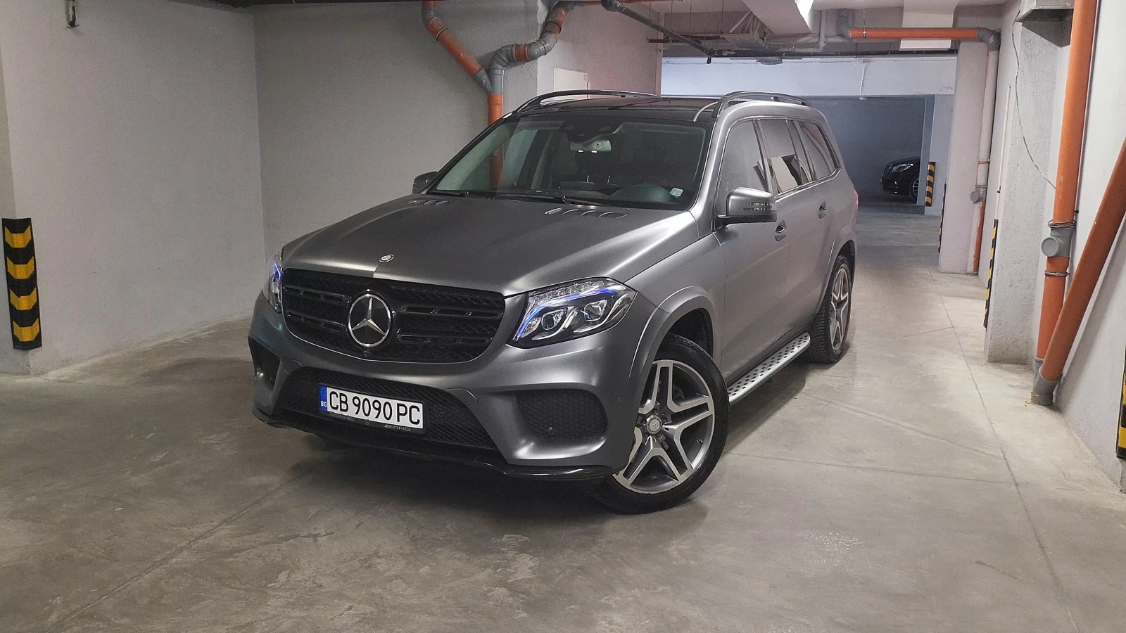 Mercedes-Benz GLS 350 AMG+ FULL SUSPENSION+ ANDROID CARPLAY+ VINYL WRAP 