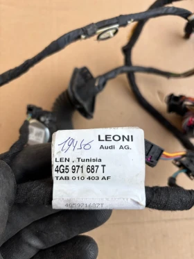 Заден десен пътнически кабелен сноп на  врата AUDI A6 S6 C7 4G 2011-2018 4G5 971 687 T / 4G5971687T , снимка 2