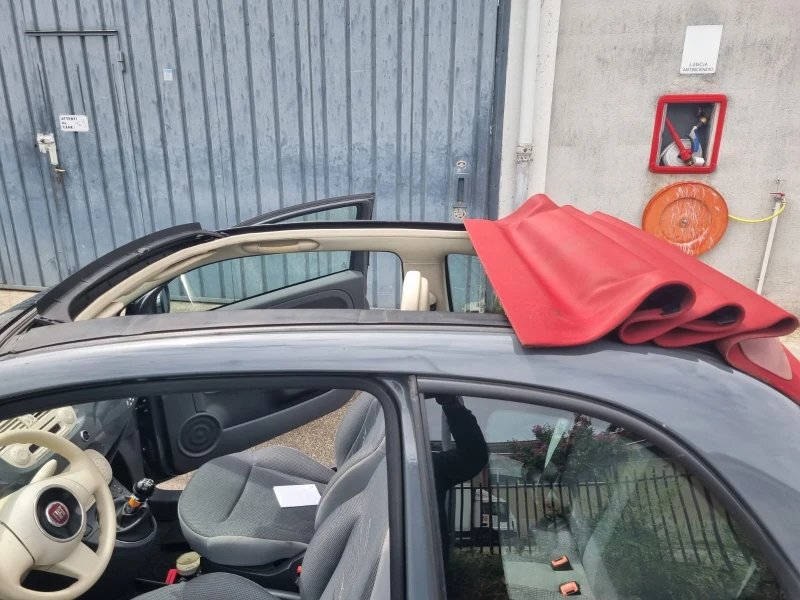Fiat 500 1.2I Evro6 cabrio, снимка 16 - Автомобили и джипове - 52320542