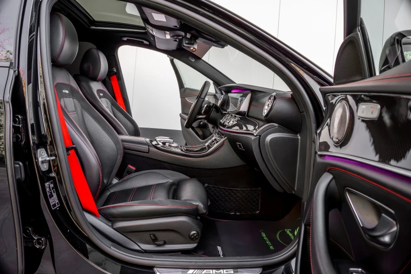 Mercedes-Benz E 43 AMG 4MATIC+ * BRABUS LIMITED* CARBON* SOFT CLOSE* 360, снимка 12 - Автомобили и джипове - 52449551