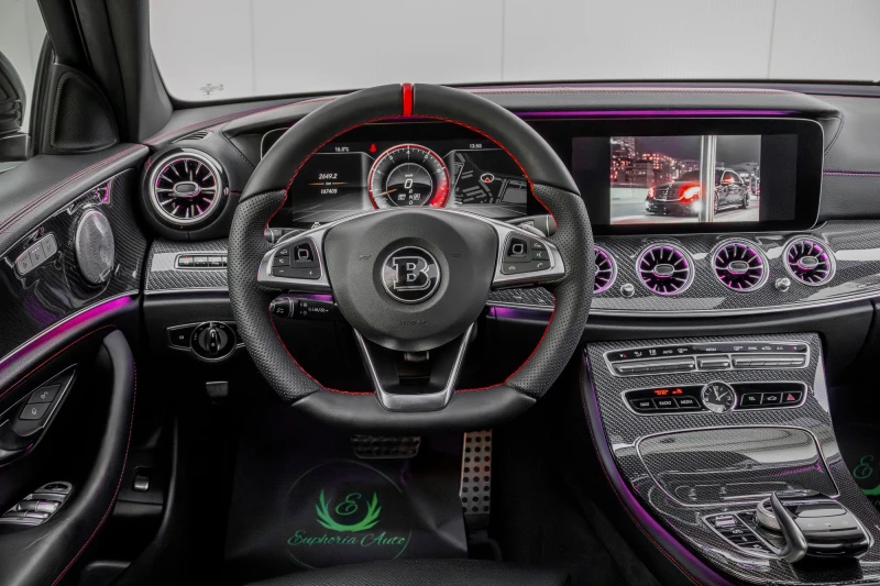 Mercedes-Benz E 43 AMG 4MATIC+ * BRABUS LIMITED* CARBON* SOFT CLOSE* 360, снимка 14 - Автомобили и джипове - 52449551