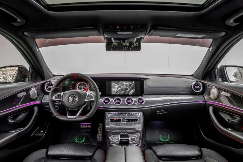 Mercedes-Benz E 43 AMG 4MATIC+ * BRABUS LIMITED* CARBON* SOFT CLOSE* 360, снимка 13 - Автомобили и джипове - 52449551