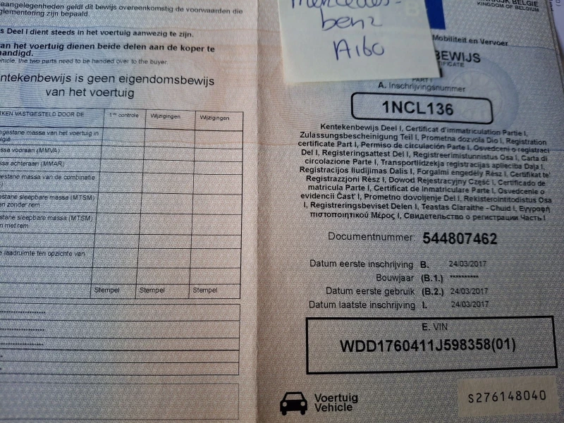 Mercedes-Benz A 160 1.6benzin* * euro6* * facelift* * 141xkm, снимка 17 - Автомобили и джипове - 52851591