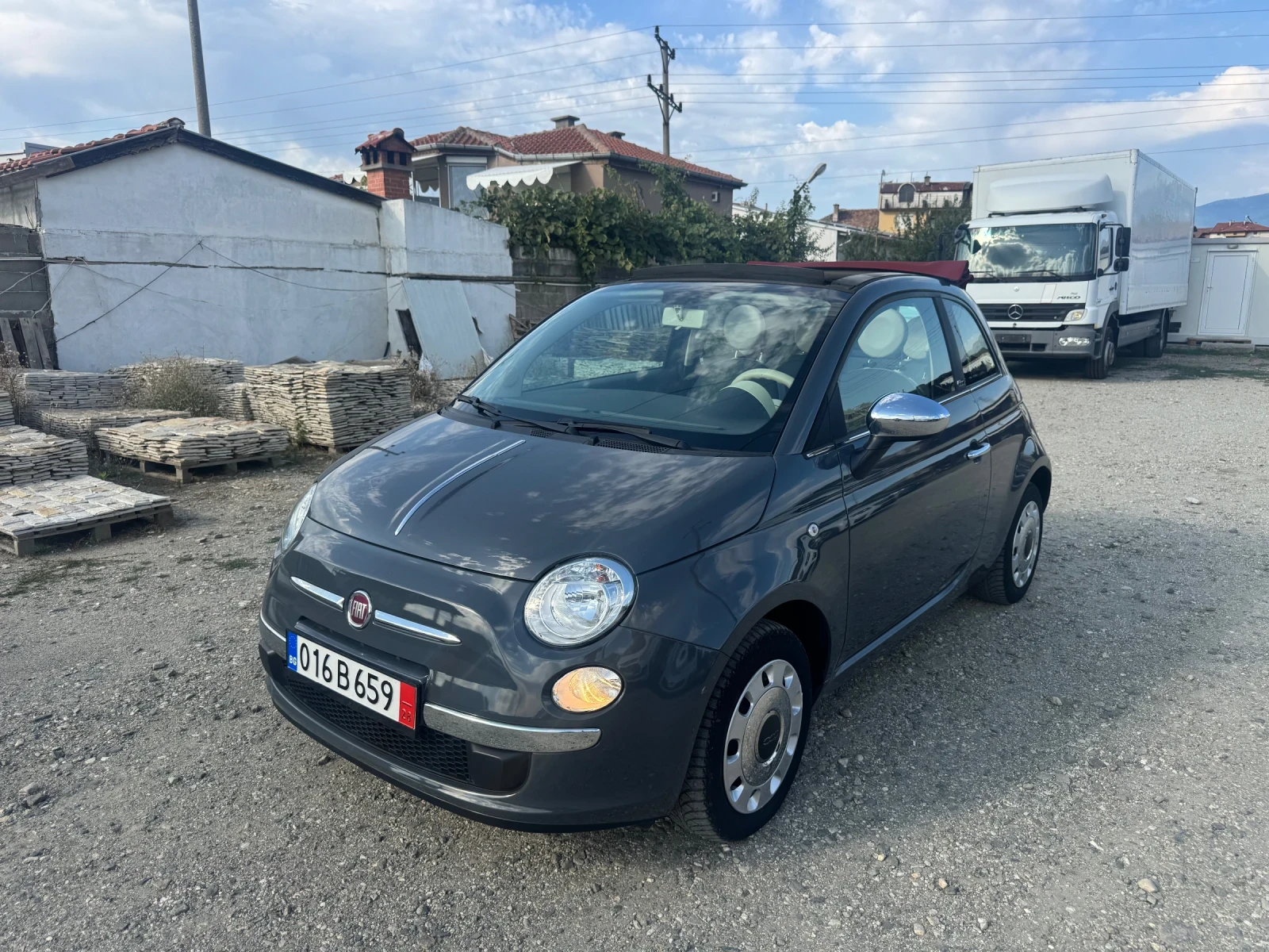 Fiat 500 1.2I Evro6 cabrio, снимка 1
