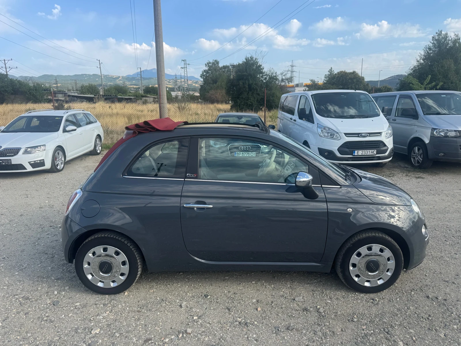 Fiat 500 1.2I Evro6 cabrio | Mobile.bg   13