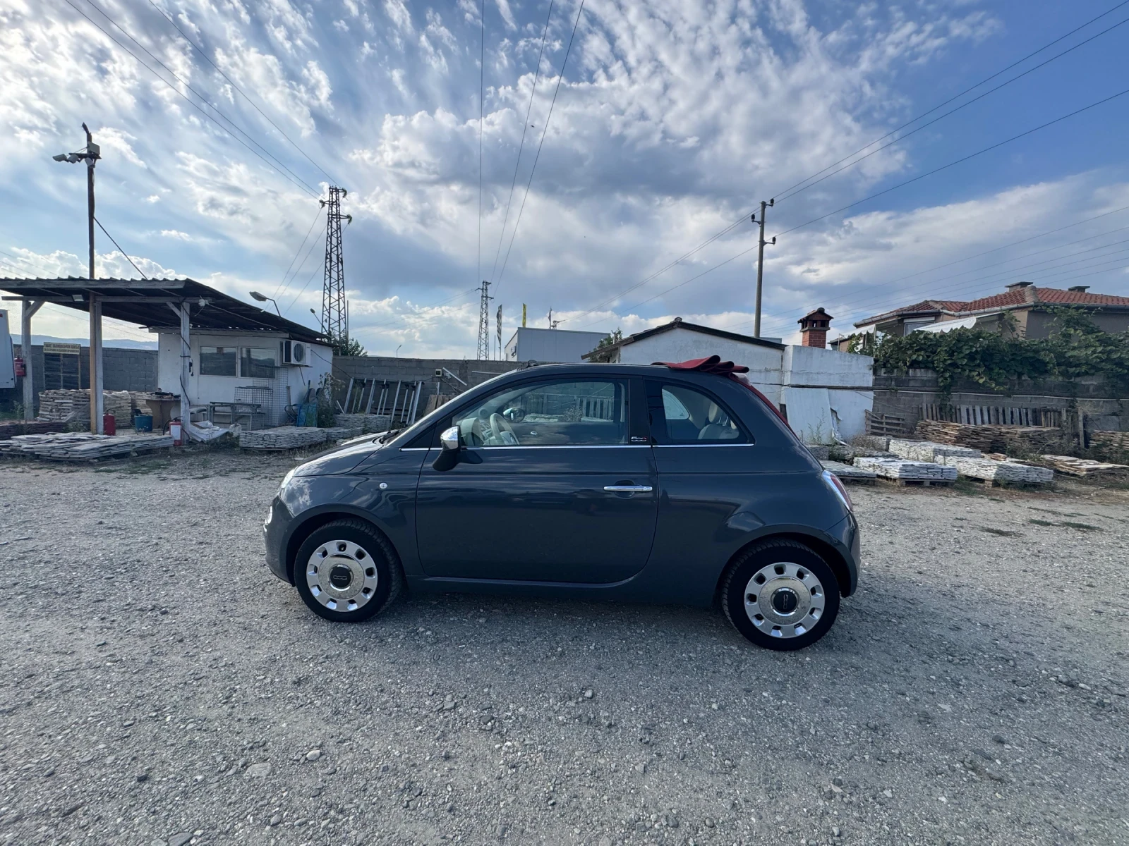 Fiat 500 1.2I Evro6 cabrio | Mobile.bg   11