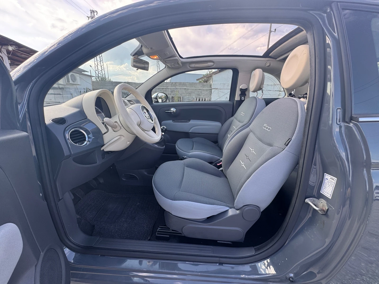 Fiat 500 1.2I Evro6 cabrio | Mobile.bg   12