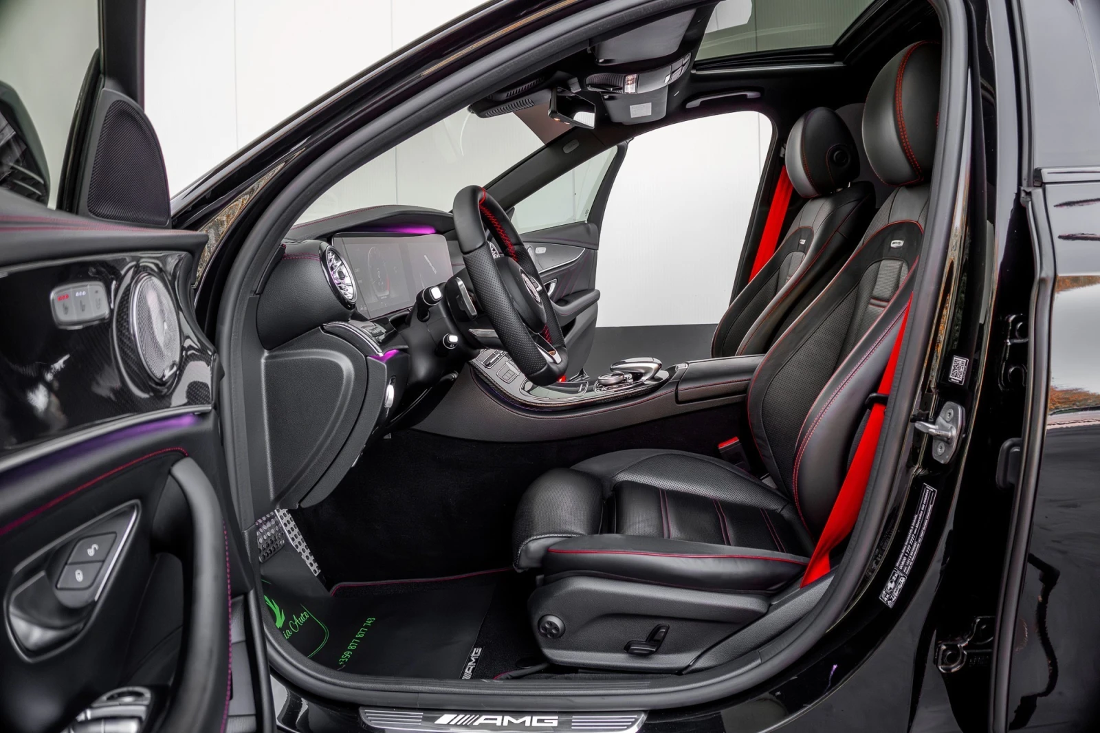 Mercedes-Benz E 43 AMG 4MATIC+ * BRABUS LIMITED* CARBON* SOFT CLOSE* 360 - изображение 9