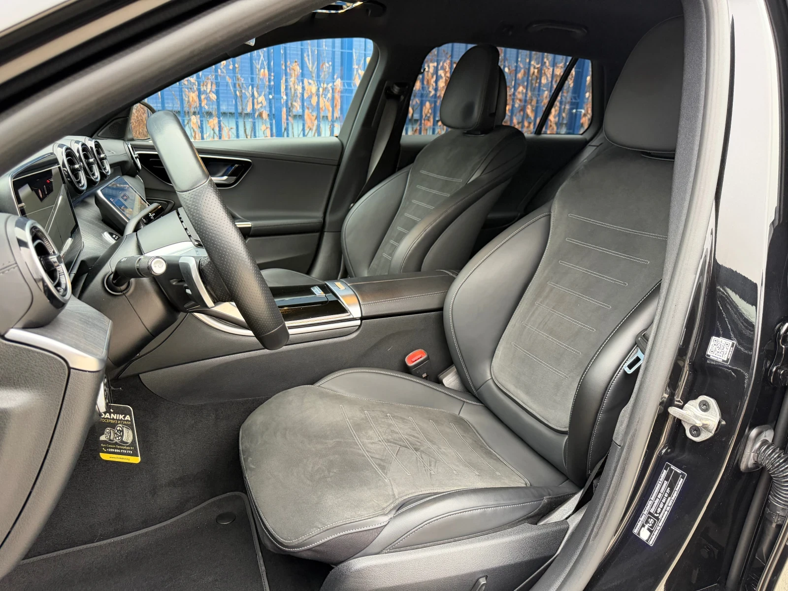 Mercedes-Benz C 220 AMG LINE PREMIUM/HYBRID/9G-TRONIC/СЕРВИЗНА ИСТОРИЯ, снимка 7 - Автомобили и джипове - 53763991