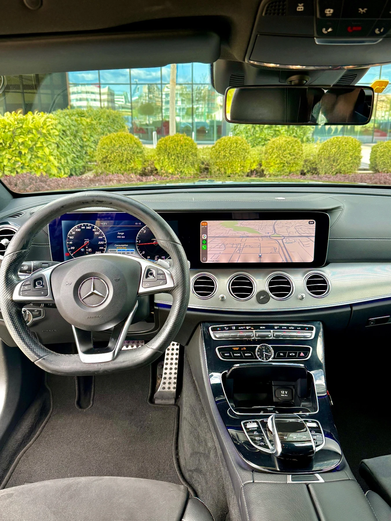 Mercedes-Benz E 220 Digital, AMG, LED, Head-up, снимка 8 - Автомобили и джипове - 54463290