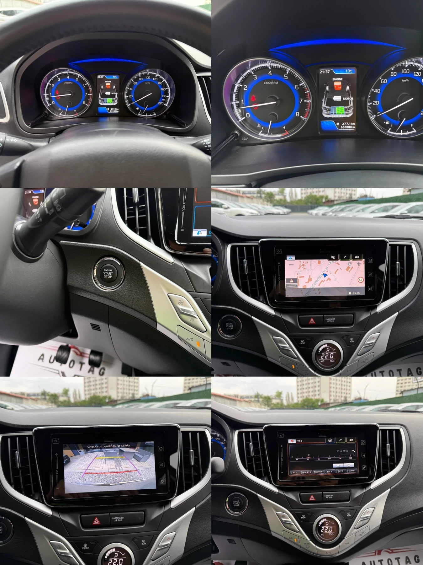 Suzuki Baleno 1.2i/Hybrid/Навигация/Камера/Distronic/65 000 км/, снимка 15 - Автомобили и джипове - 54482281