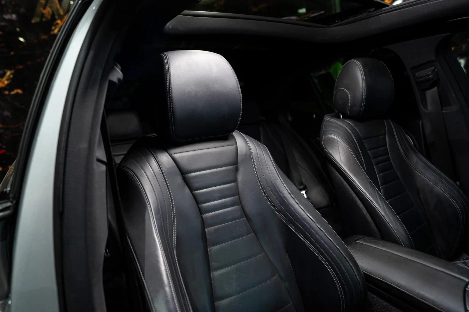 Mercedes-Benz E 220 D FULL AMG LINE LED ПАНО BURM ЛИЗИНГ 100%, снимка 14 - Автомобили и джипове - 56276869