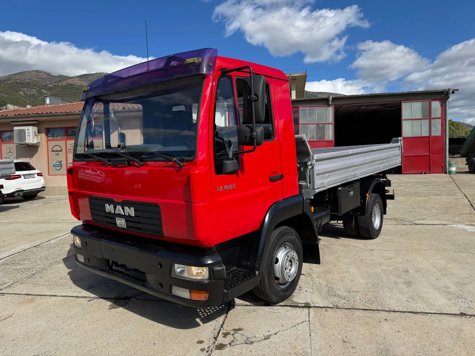 Man 8.163 тристранен самосвал 3.90м  - изображение 9