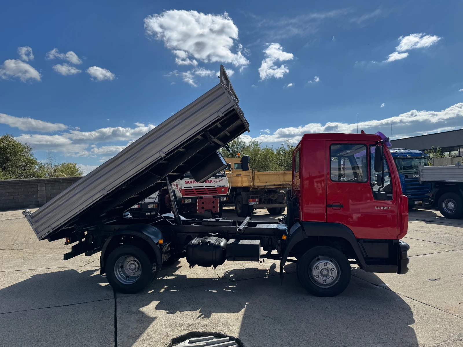 Man 8.163 тристранен самосвал 3.90м  - изображение 5