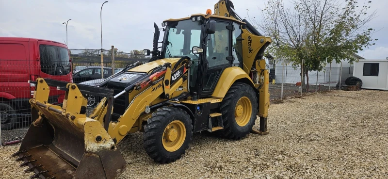 Багер Cat 428F2, снимка 8 - Индустриална техника - 52090498